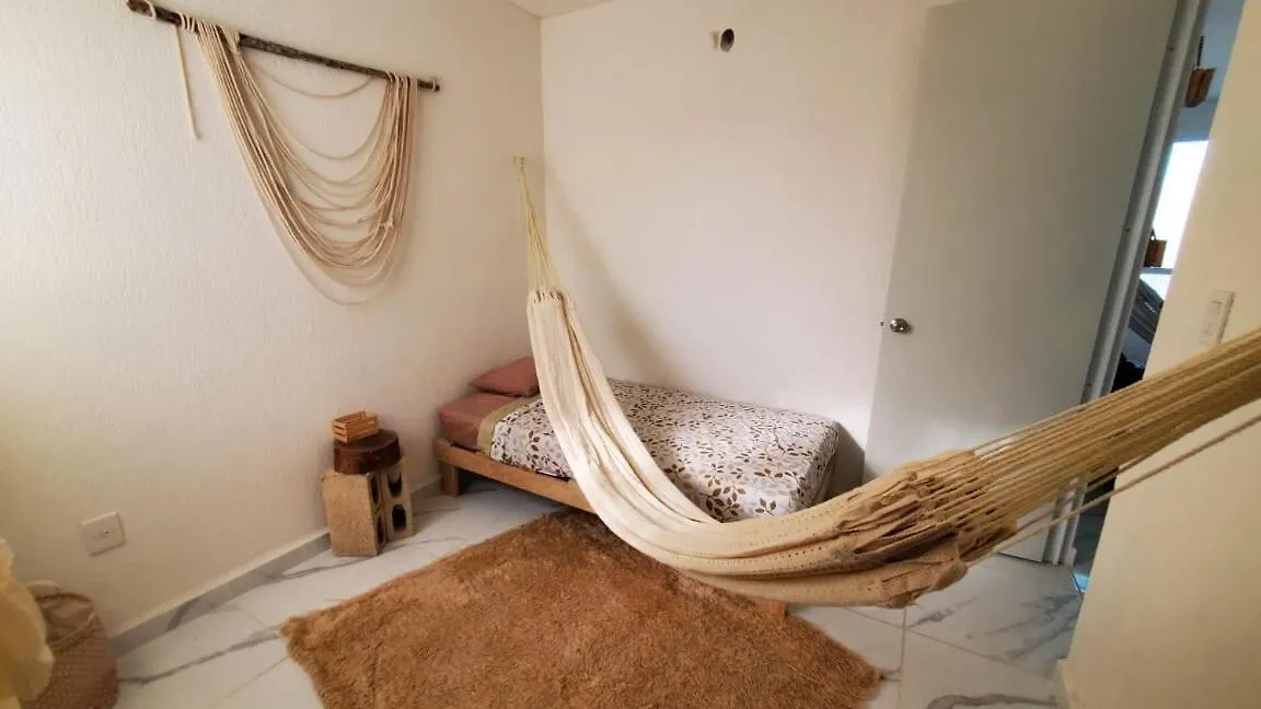 Hippie Artisan Jungle Flat Pool Appartement Tulum Pueblo