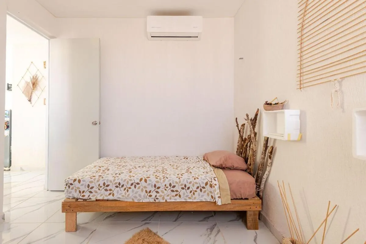 Hippie Artisan Jungle Flat Pool Appartement Tulum Pueblo Mexico