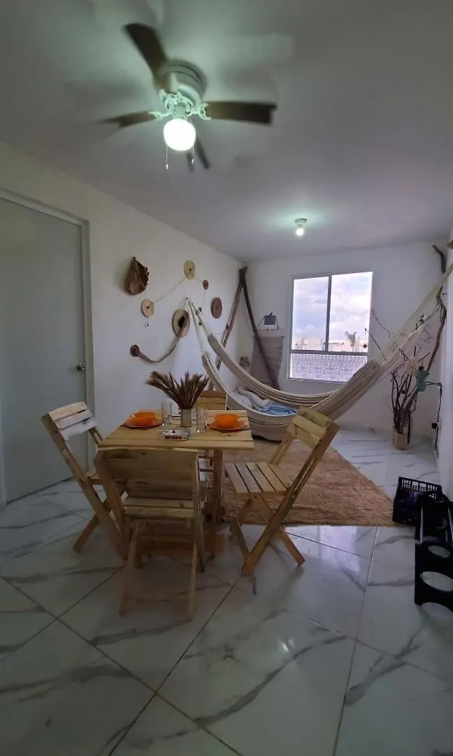 Hippie Artisan Jungle Flat Pool Appartement Tulum Pueblo Mexico